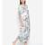 White printed POLYESTER Dress