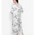 White printed POLYESTER Dress