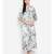 White printed POLYESTER Dress