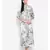 White printed POLYESTER Dress