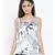 White plain Polyester Top