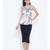 White plain Polyester Top