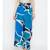 Blue printed Cotton Pant