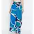 Blue printed Cotton Pant