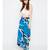 Blue printed Cotton Pant