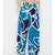 Blue printed Cotton Pant