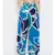 Blue printed Cotton Pant