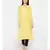 Yellow plain Viscose Tunic