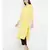 Yellow plain Viscose Tunic