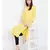 Yellow plain Viscose Tunic
