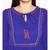 Purple plain Polyester Dress