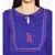 Purple plain Polyester Dress