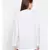 White plain POLYESTER Shirt