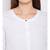 White plain POLYESTER Shirt