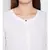 White plain POLYESTER Shirt