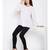 White plain POLYESTER Shirt