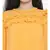 Yellow plain Polyester Top