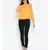 Yellow plain Polyester Top