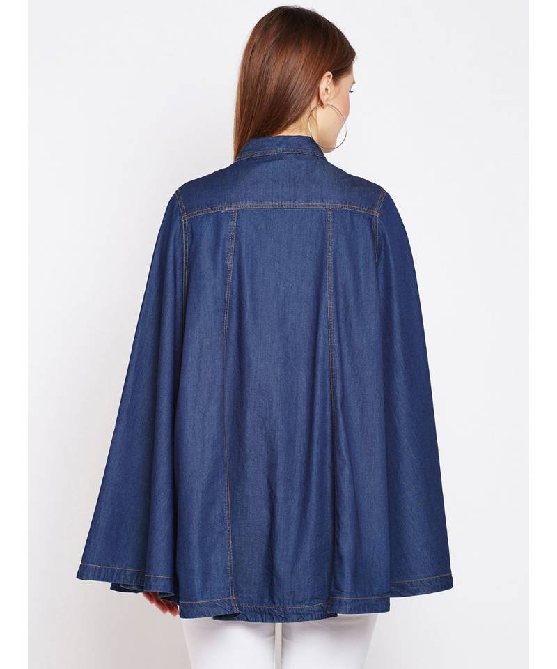 blue plain Cotton SHIRT