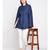 blue plain Cotton SHIRT