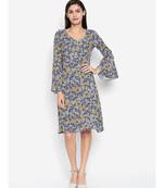 Multicolor printed Viscose Dress
