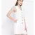 White plain Cotton Playsuit