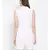 White plain Cotton Playsuit
