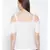 White plain Cotton Top