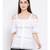 White plain Cotton Top