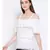 White plain Cotton Top