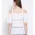 White plain Cotton Top