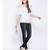White plain Cotton Top