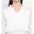 White plain Polyester Top