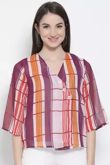 Multicolor printed Cotton Top