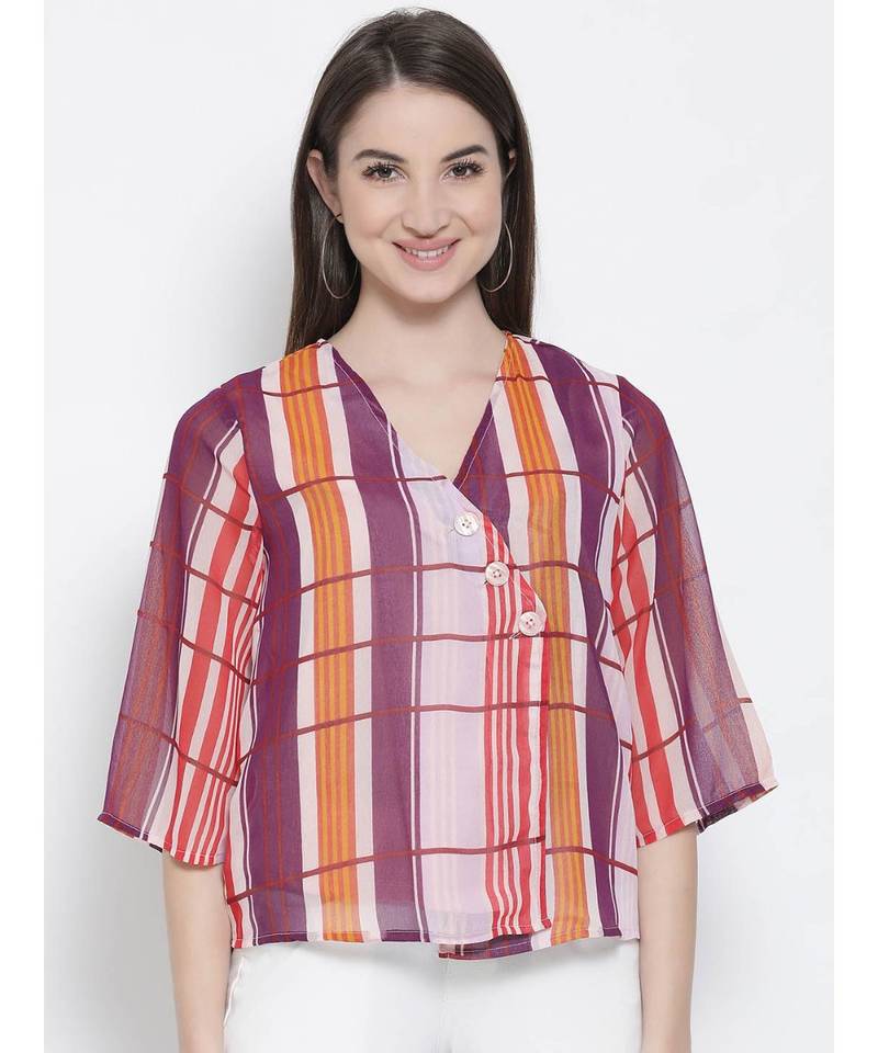 Multicolor printed Cotton Top