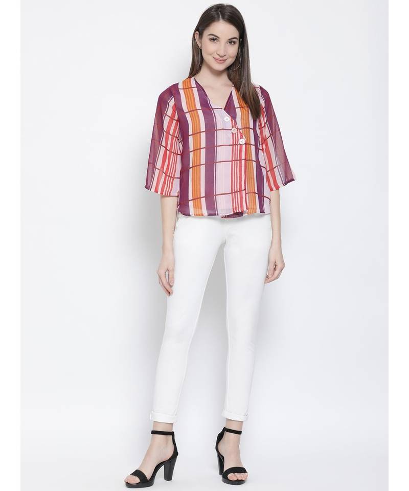 Multicolor printed Cotton Top