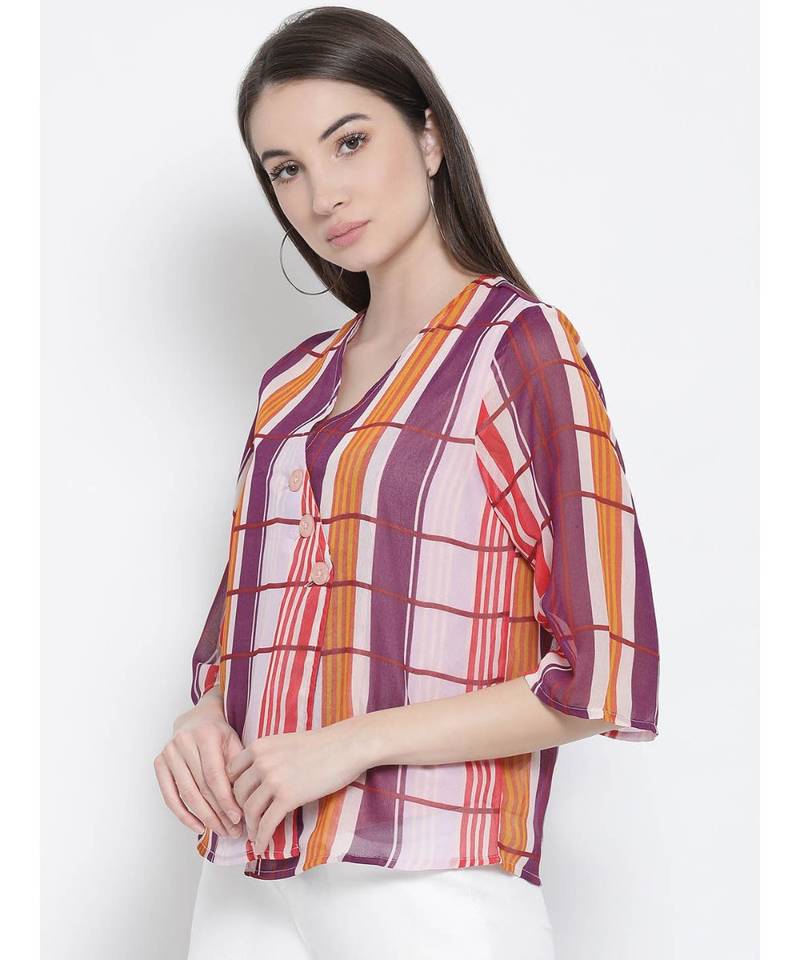 Multicolor printed Cotton Top
