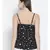 Black printed Cotton Top