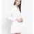 White plain Cotton Dress