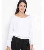 White printed Cotton Top