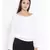 White printed Cotton Top