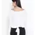 White printed Cotton Top