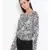 Black printed Cotton Top