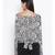 Black printed Cotton Top
