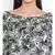 Black printed Cotton Top