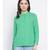 Green printed Cotton Shirt