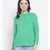 Green printed Cotton Shirt