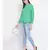Green printed Cotton Shirt