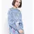 Blue printed Cotton Shirt