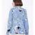 Blue printed Cotton Shirt